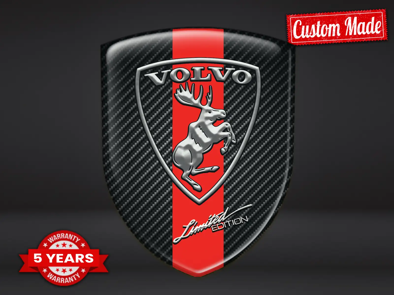 Volvo Emblemas Auto Personalizados Pro Máximo Diseño Estiloso